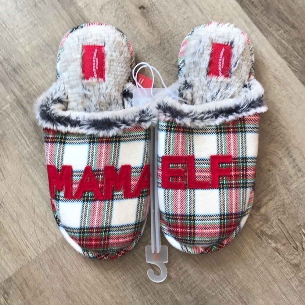 Mama elf slippers very comfortable soft fuzzy gift idea